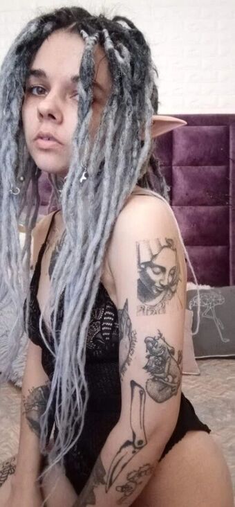 Dark Elf Голе фотографије OnlyFans 46