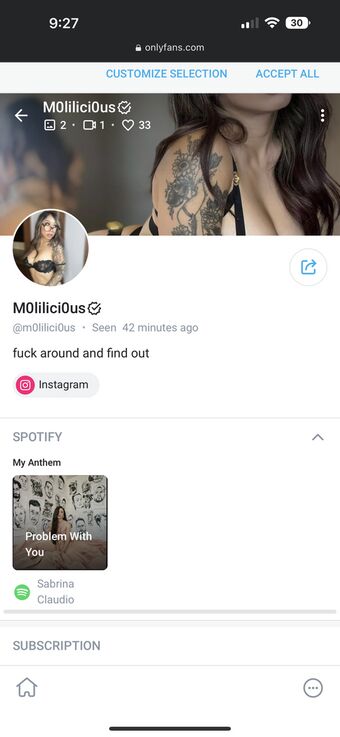MOliliciOus Голе фотографије OnlyFans 2