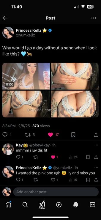 yumkellz Голе фотографије OnlyFans 5